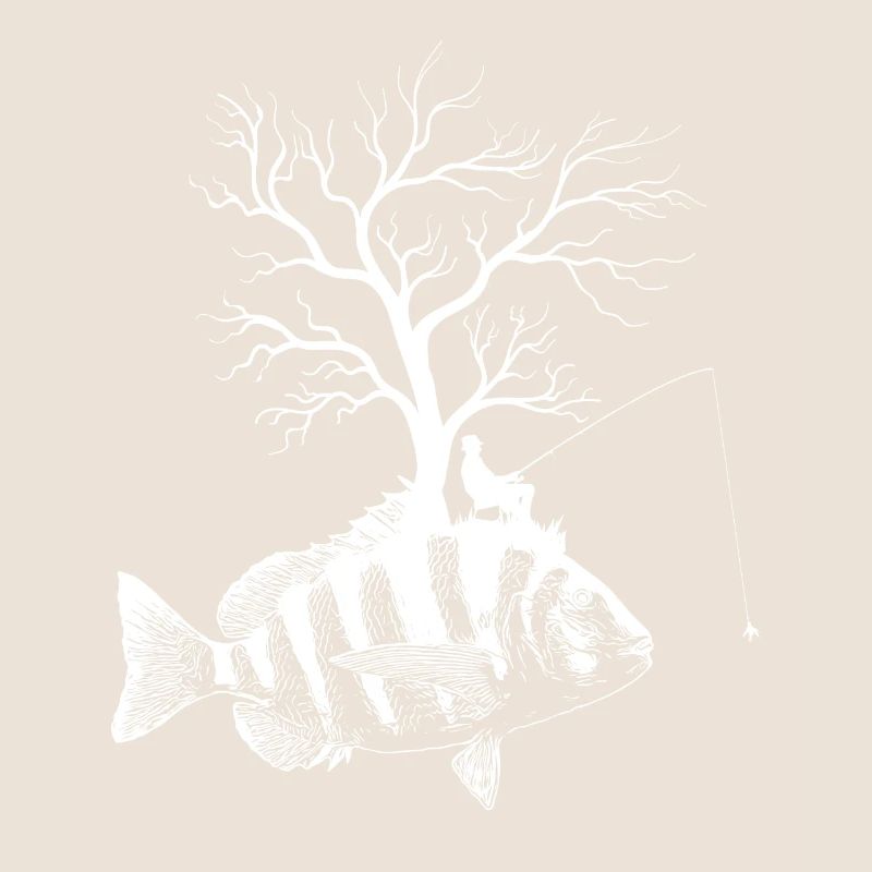 Graphic Tree - Fish Shepherd's Head