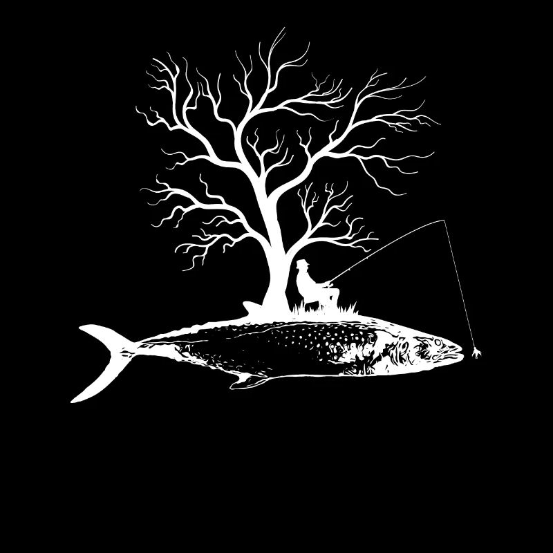Grafikbaum - Fisch Spanische Makrele