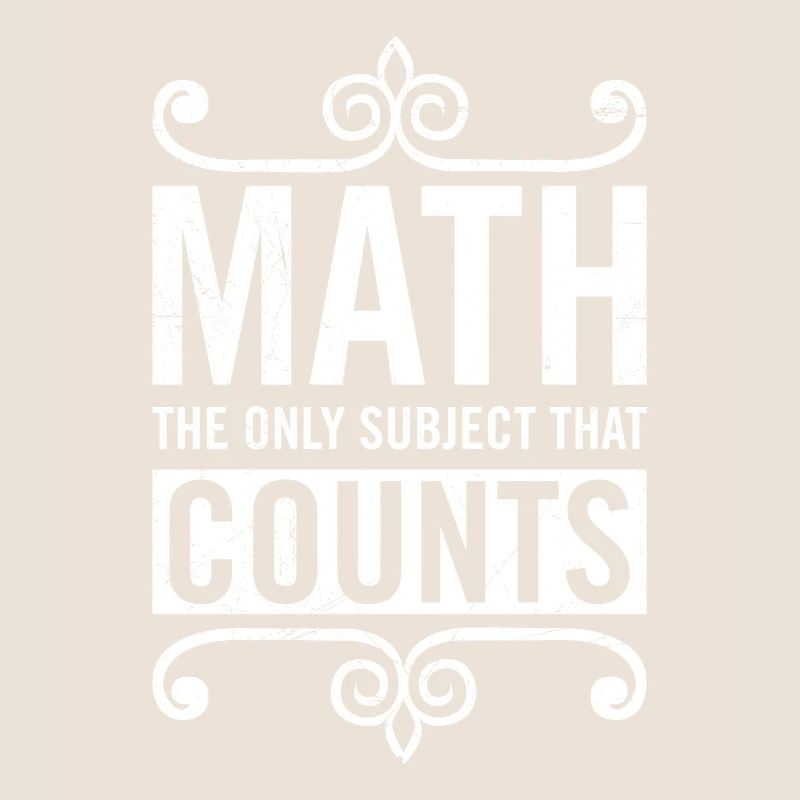 Mathematics Counts Math Teacher Math