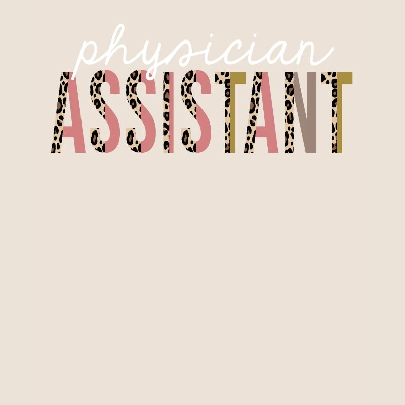 Physician Assistant Leopard Print Funny Gift