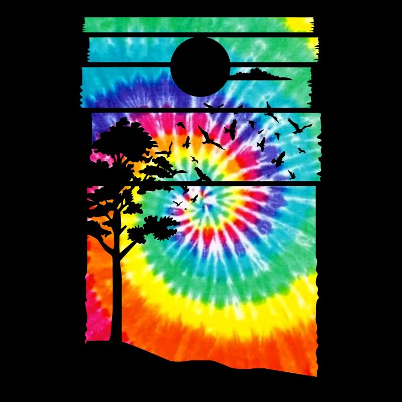 Forest Hippie Batik Nature Trees Forest
