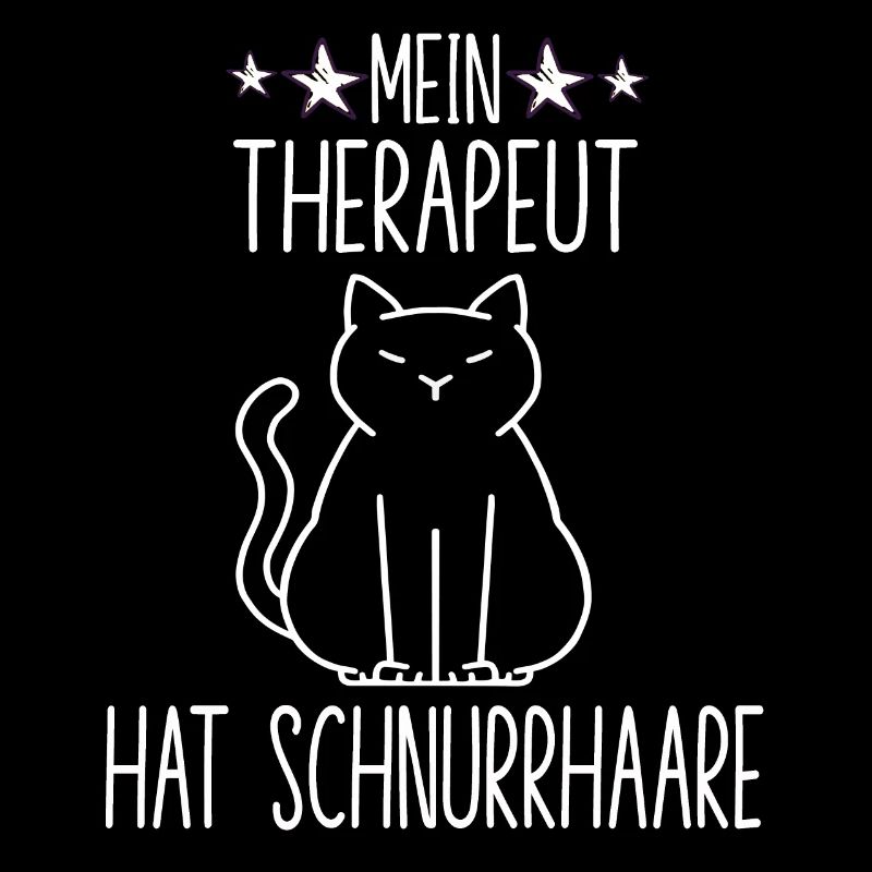 Thérapeute de chat Drôle De propriétaire de chat Tenue Chat