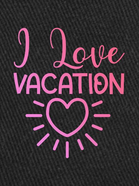 J’adore les vacances
