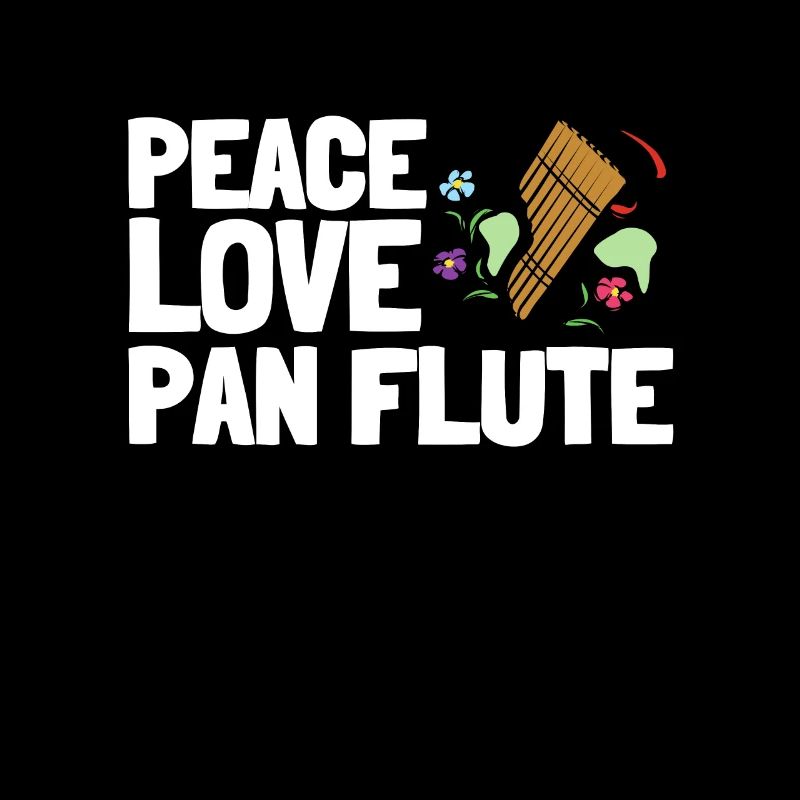 Pan Pipe Instrument Pérou Flûte de Pan en bois
