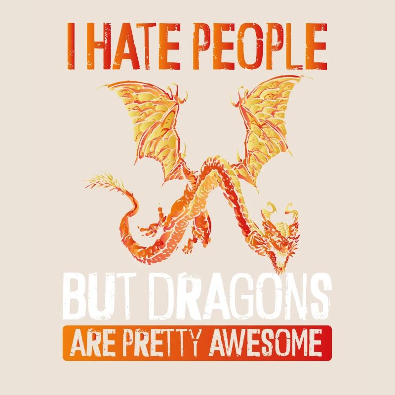 I hate people except dragons