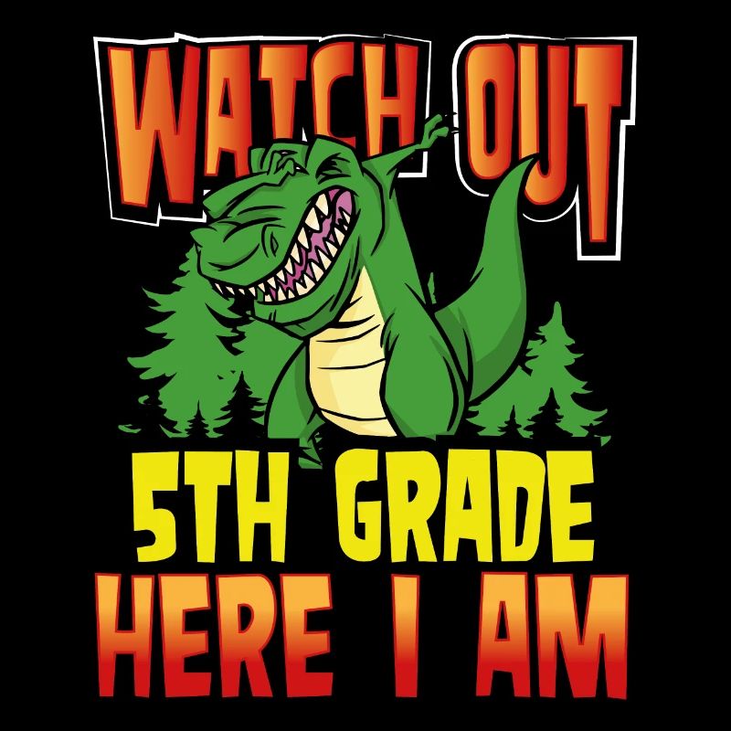 T Rex 5th grade Here I am
