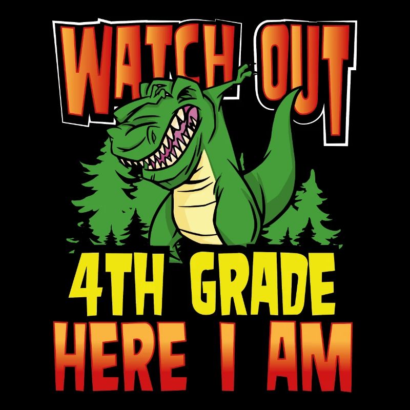 T Rex 4th grade Here I am