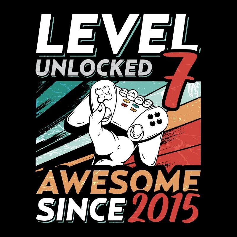 Level 7 Birthday 7 Year Old 2015 Gaming Video