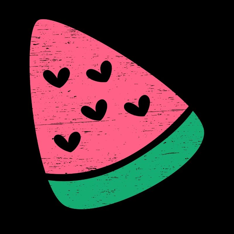 Heart Watermelon Summer Fruit Seedless Berry