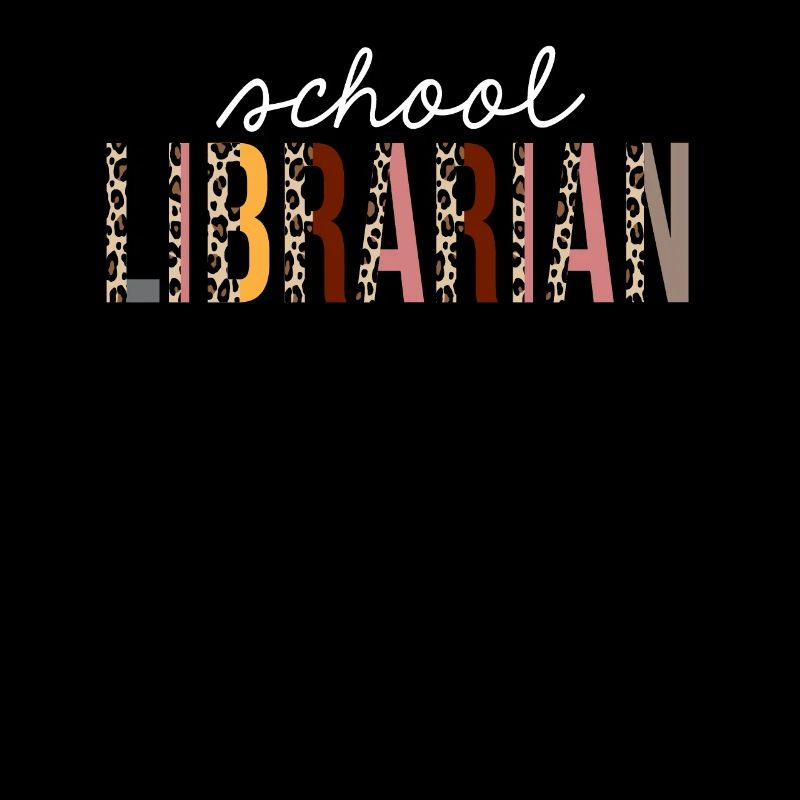 Bibliothécaire de l’école Leopard Print Drôle de cadeau