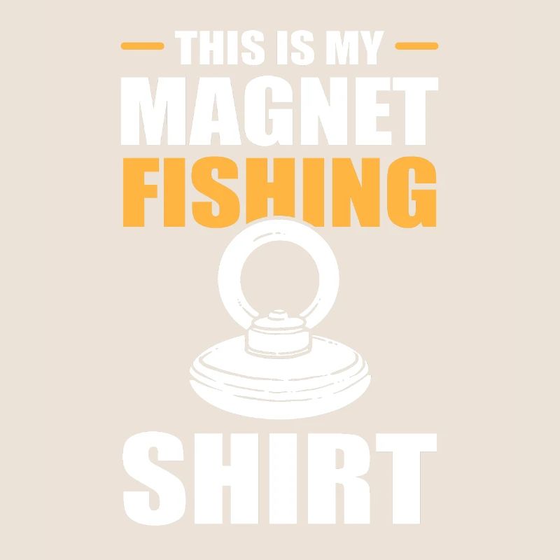 Ceci est mon aimant Chemise de pêche Magnet Fish