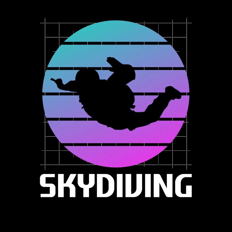 Retro Vintage Classic Skydiving Skydiver