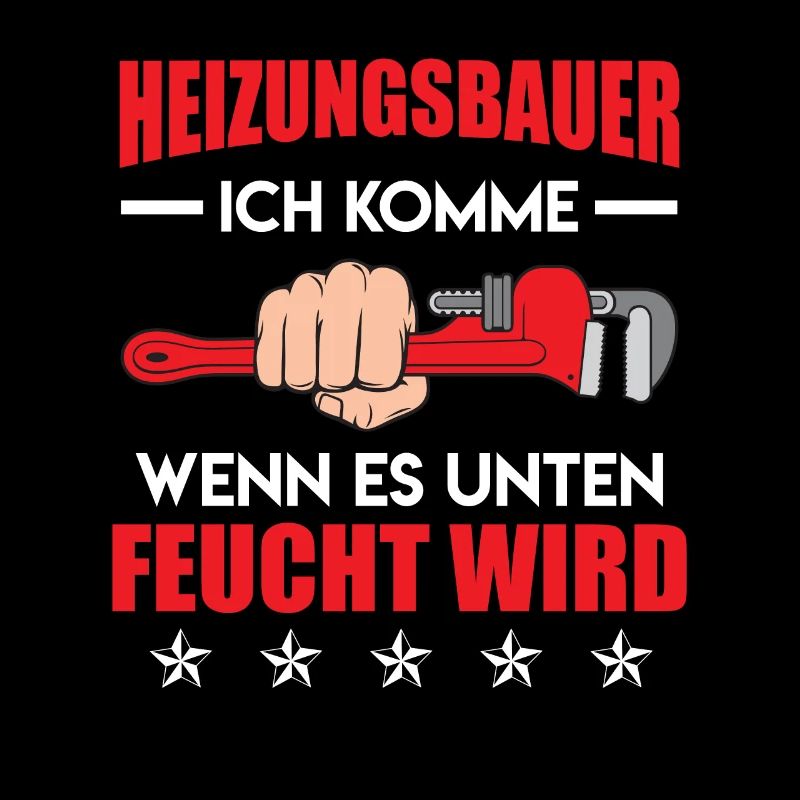 Heizungsbauer kommen wenn es unten feucht wird