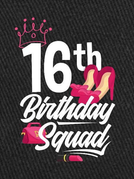 Fille du 16e anniversaire