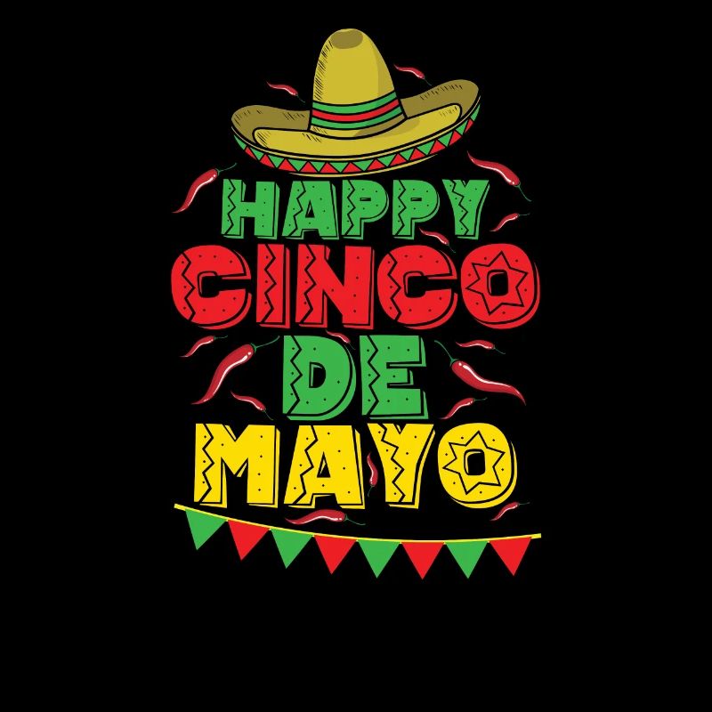 Sombrero Happy Cinco de Mayo Holiday Mexico