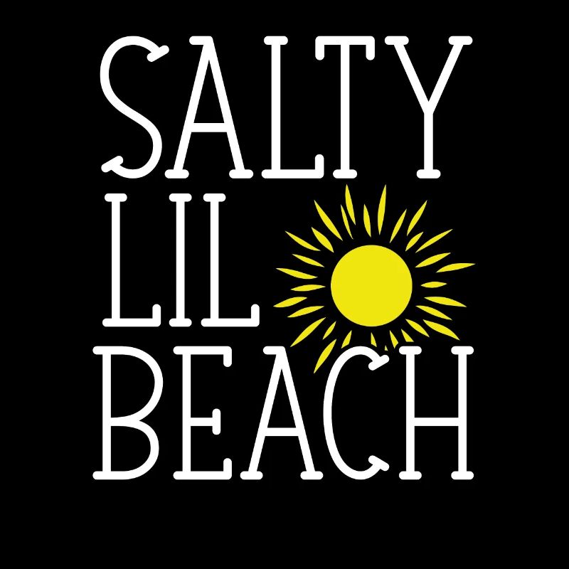 Salty little beach