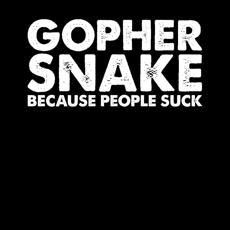Leute Saugen Gopher Schlange