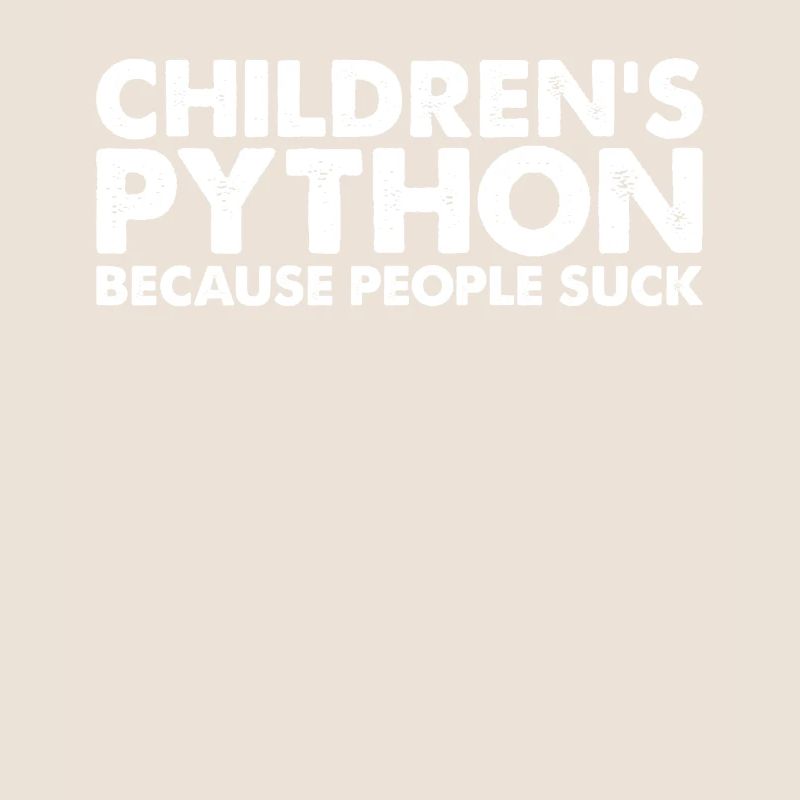 Les gens sucent le serpent python des enfants