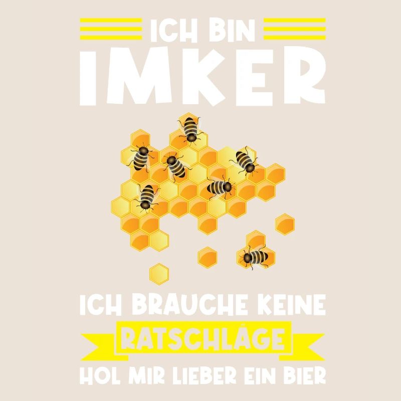 Imker Bier Bienen Geschenk