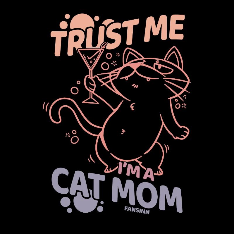 meilleur chat maman chat dame propriétaire de chat Geschen