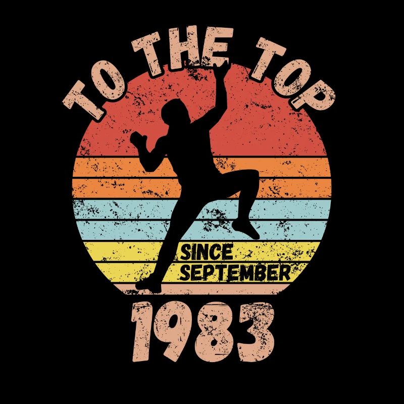 Geburtstag Klettern Bouldern seit September 1983