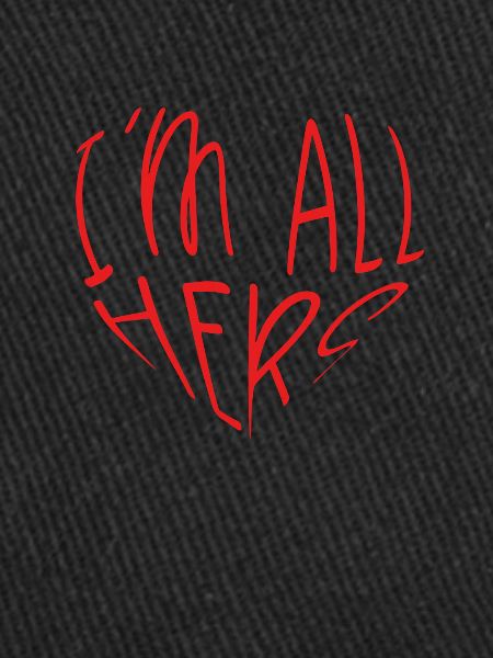 I am all yours