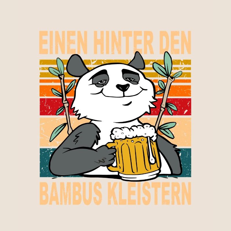 Einen Hinter den Bambus Kleistern Trinkspruch
