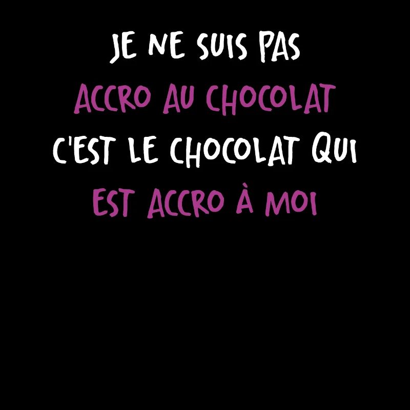 Le Chocolat Qui Est Accro À Moi
