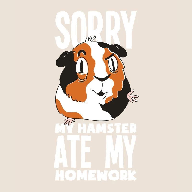 My hamster ate my homework