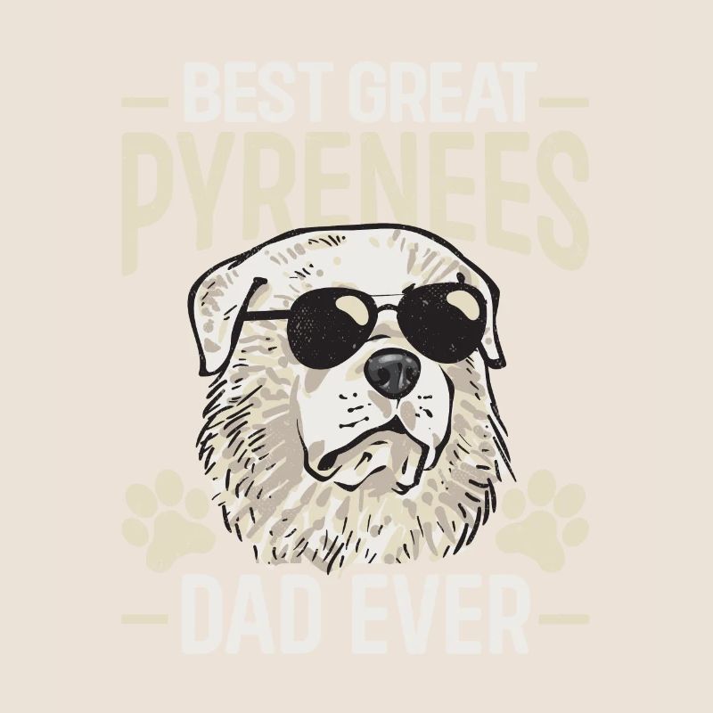 Bester Great Pyrenees Papa aller Zeiten