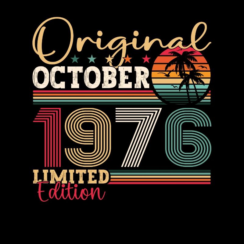 Original October 1976 46th Birthday Gift Cool
