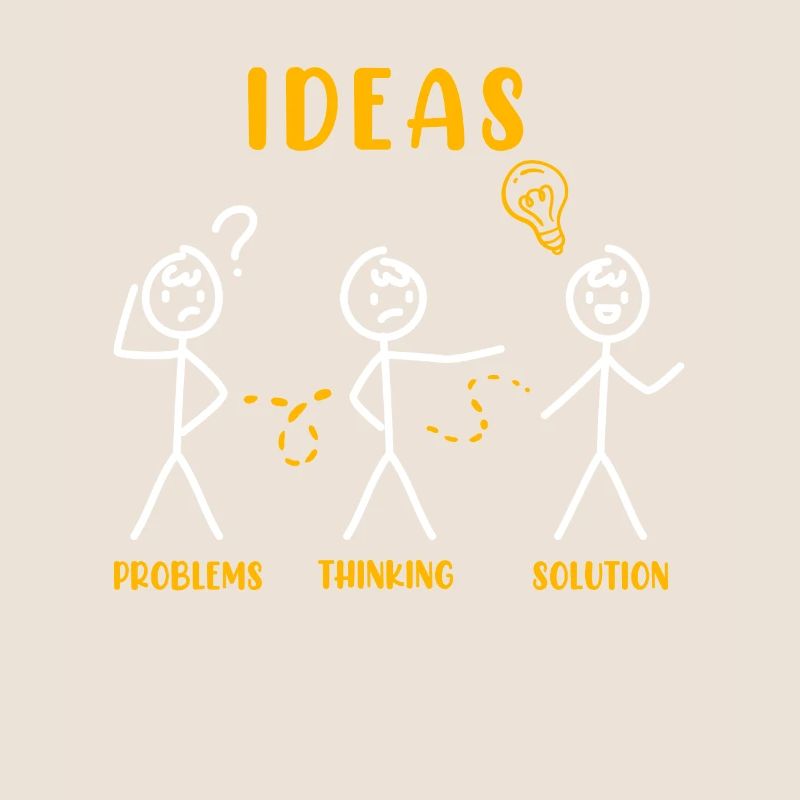 Problème Penser Bâton Figure Solution Penseur