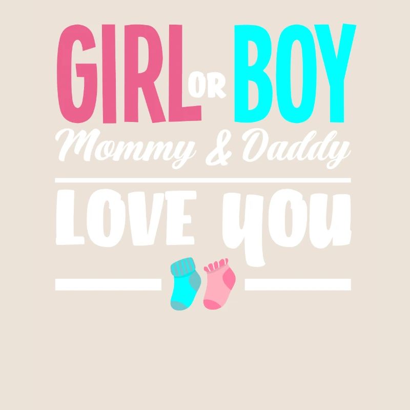 Mädchen Oder Junge Mama Und Papa Lieben Dich