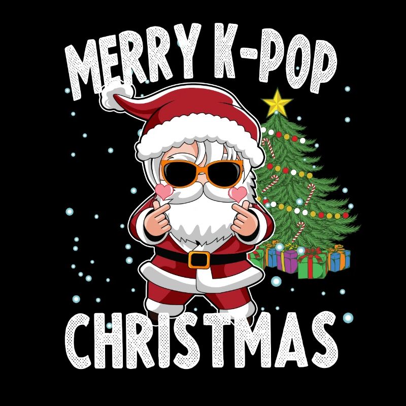 Oppa Santa K-Pop Style Noël