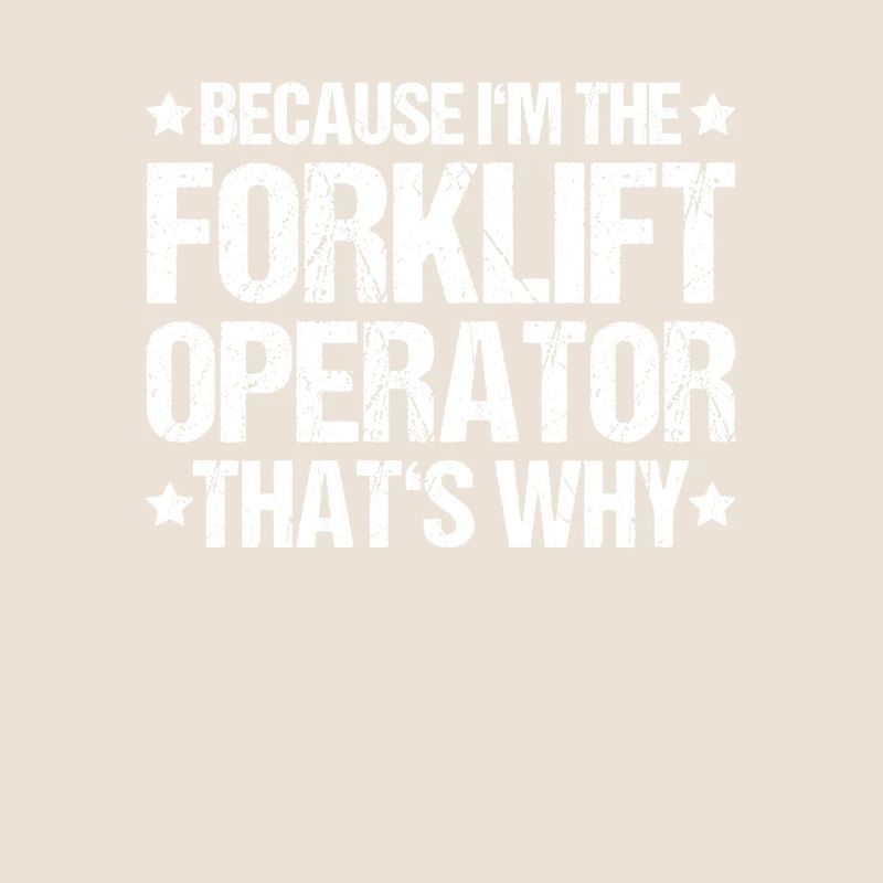 Staplerfahrer Gabelstaplerfahrer Forklift Operator