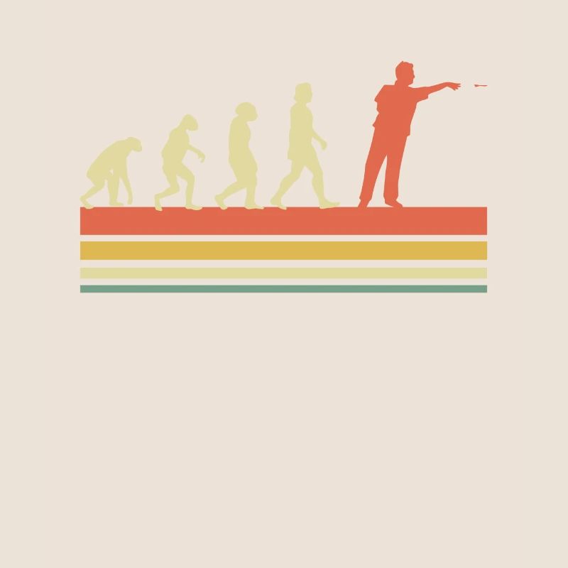 Darts Evolution Darts Player Throws Dart