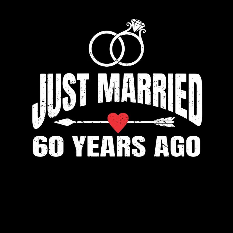 Je viens de me marier il y a 60 ans 60e anniversaire de mariage