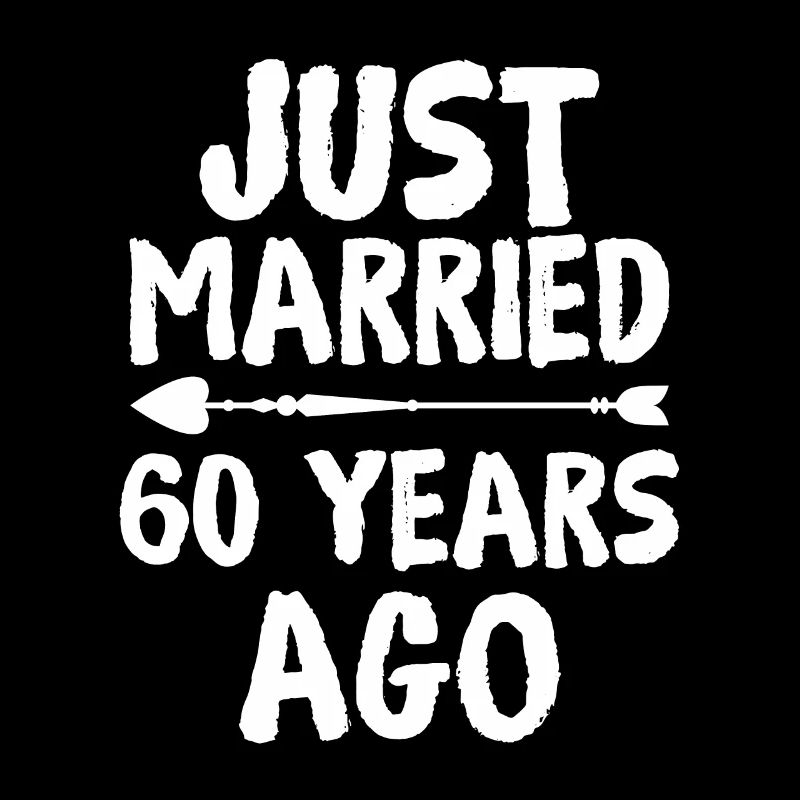 Je viens de me marier il y a 60 ans 60e anniversaire de mariage