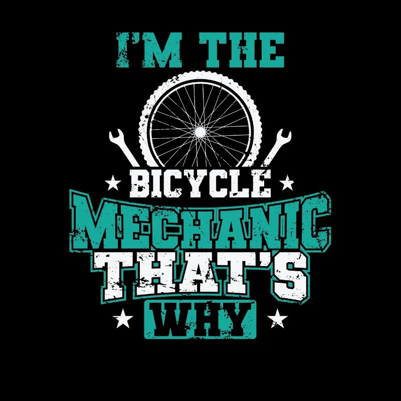 I'm the Bicycle Mechanic That's why Job