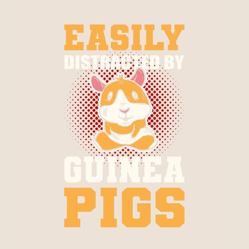 Facilement distrait par les cochons d’Inde