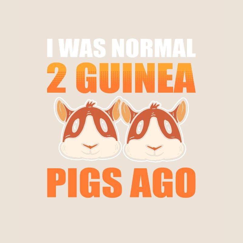 J’étais normal il y a 2 cochons d’Inde Hamster cochon d’Inde