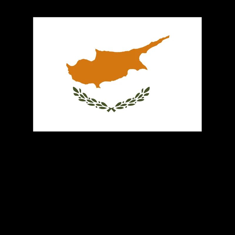 Drapeau officiel de Chypre Chypriotes Grec Turc