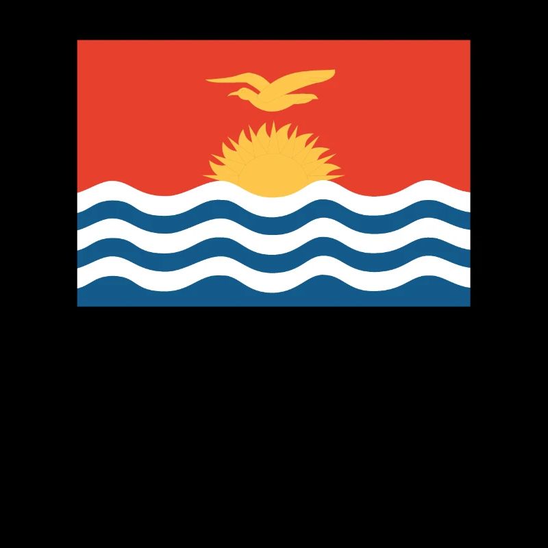 Drapeau officiel de Kiribati Gilbert Gilbertes Pays
