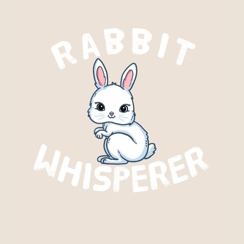 Funny Rabbit Lover Rabbit Whisperer