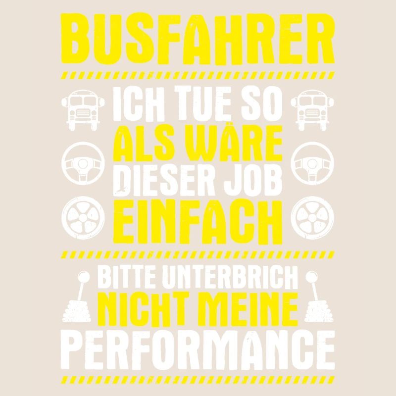 Busfahrer Bus Driver Busman Schulbusfahrer