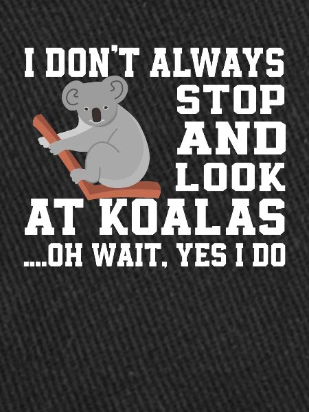 Lustiger Koala Bär