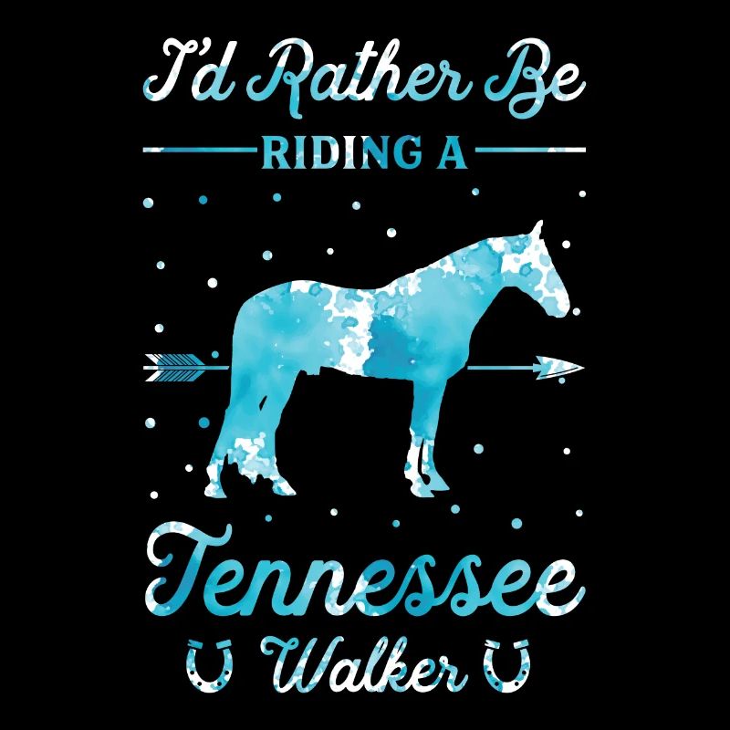 Riding a Tennessee Walker