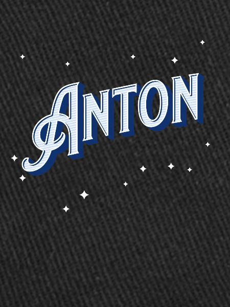Anton name personalized