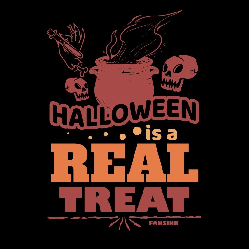 Crâne de sorcière d’Halloween