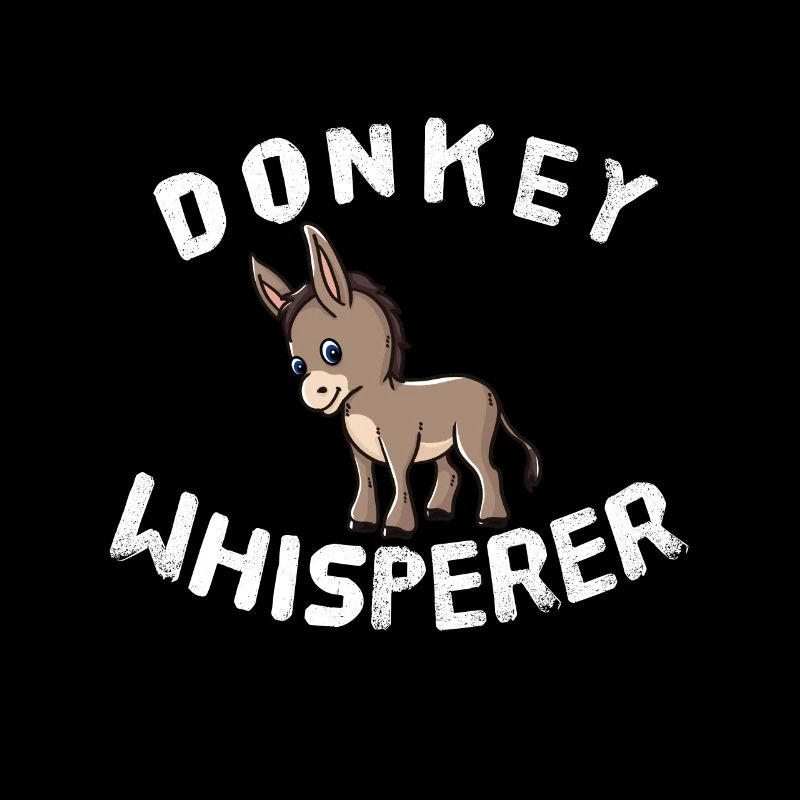 Funny Donkey Lover Donkey Whisperer